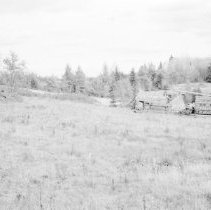 K-72-14-01 Log barn east of Evangelical Church at Rye, Muskoka