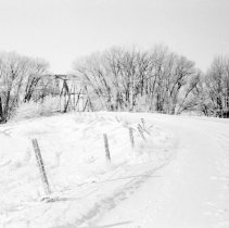 K-72-14-20 Bridge over Saugeen River, west of Vesta, ON, January 7, 1973