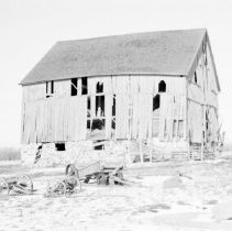 K-72-14-36 Frame barn on Lot___, Con. III, Bruce Township, ON