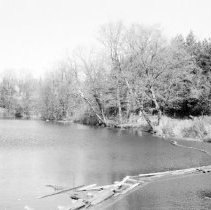 K74-18-11 Krug Bros. Mill Pond, Chesley, ON, October 26, 1974