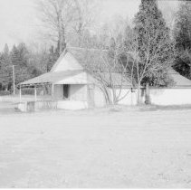 K-74-18-32 Old building on Port Elgin beach - used as tuck shop, Nov. 1974