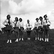 Saugeen District High School cheerleaders