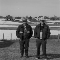 K-95-01-32 John McCulloch and Harvey McCoy, Elderslie Twp., March 1995