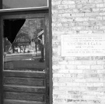 K-95-01-08 Krug Bros. plaque, 50th Anniversary, Chesley, Jan. 29, 1995