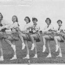 Saugeen District High School cheerleaders