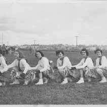 Saugeen District High School cheerleaders