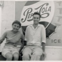 Girl and Norman McLeod Jr. at The Booth