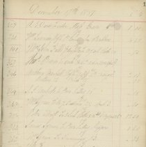 Symons Day Book, 1887 -1890, page 1