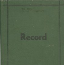 Southampton Fish Hatchery Visitors Book, front cover