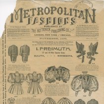 Metropolitan Fashions catalogue page 1