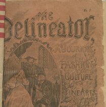 The Delineator, Journal of Fashion, Culture and Fine Arts, front cover