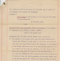 Haug-McLaughlan Agreement, 1917, page 1