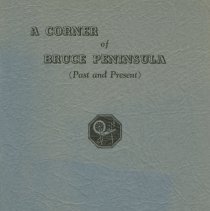 A Corner of Bruce Peninsula, front cover