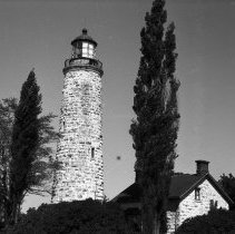 K-61-01-16 Point Clark Lighthouse, Fall 1960