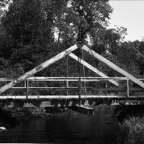 K-61-01-08 Wooden bridge over Hepworth Creek, 1960