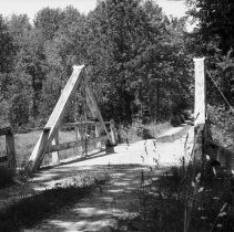 K-61-01-10 Wooden bridge over Hepworth Creek, 1960