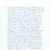 Page 117, James Warren notes from McBirnie speech, Arran Twp. Scrapbook