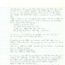 Page 75 - Wiseman visit  notes, June 1958, Carrick Township scrapbook