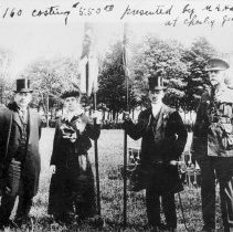 Colors of the 160th presented by M.A. Halliday