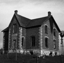 K-61-02-24 Gillies Homestead, Gillies Hill, Elderslie Township, 1961