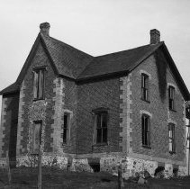 K-61-02-25 Gillies Homestead, Gillies Hill, Elderslie Township, 1961