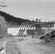 K-61-04-08 Power project at Red Rock Falls on Mississogi River,1961