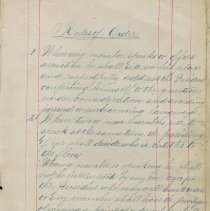 Rock of Friendship Temperance Society procedure book, page 13