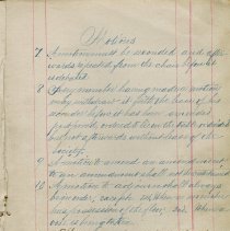 Rock of Friendship Temperance Society procedure book, page 15