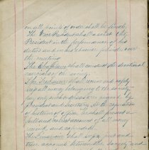 Rock of Friendship Temperance Society procedure book, page 18