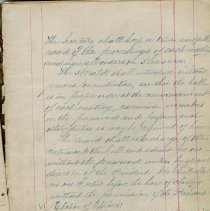 Rock of Friendship Temperance Society procedure book, page 19