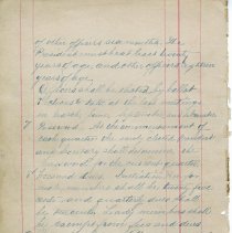 Rock of Friendship Temperance Society procedure book, page 20