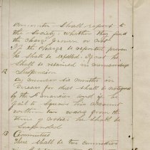 Rock of Friendship Temperance Society procedure book, page 25