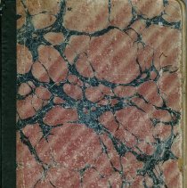 Rock of Friendship Temperance Society Librarian's Book, front cover