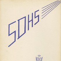 SDHS Hi-Lite 1959-1960 front cover