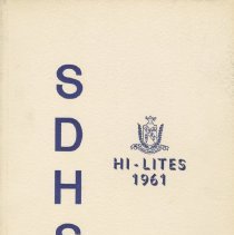 SDHS Hi-Lites 1961, front cover