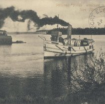 Steamer "Jones" wrecked in Georgian Bay, Nov. 22nd, 1906