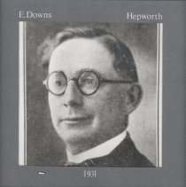 E. Downs, Hepworth, 1931
