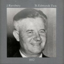 J. Ransbury, St. Edmunds Twp., 1952