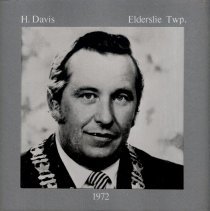 H. Davis, Elderslie Twp., 1972