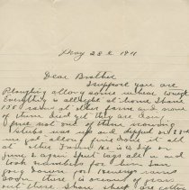 A2012.010.009a 1911-05-28 Letter Page 1