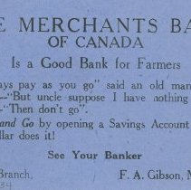 Second Prize ticket back