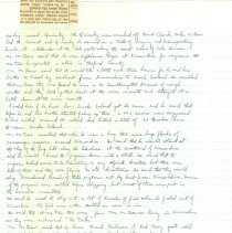 Page 164 - Tom McGaw interview notes - Kincardine Township Scrapbook