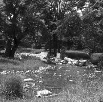 K-63-08-19 Deer Creek and remains of dam, Lot 22, Con. XII, Brant Township