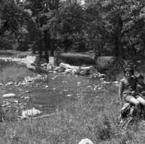 K-63-08-20 Deer Creek and remains of dam, Lot 22, Con. XII, Brant Township