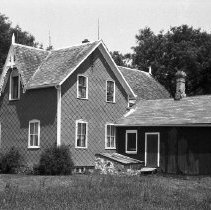 K-63-08-22 Former Legate house, Lot 22, Con. XII, Brant Township, 1963