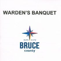 2017 Warden's Banquet Program, page 1