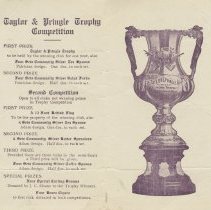 Owen Sound Bonspeil, 1919 prize list and rules, inside