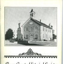 Cover - Bruce County Historical Society 1981 year book