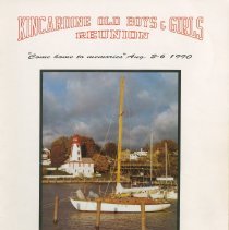 Kincardine Old Boys & Girls Reunion, front cover