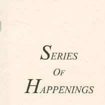 Series of Happenings, front cover